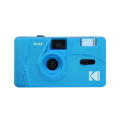 værst efter skole pubertet Kodak M35 Analog Kamera Blå | Køb Kodak Analog Kamera 