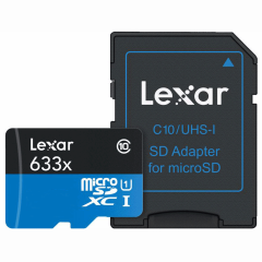 Lexar microSDXC 256GB 633X UHS-1
