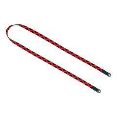 ARTISAN & ARTIST ACAM-318 Silk Camera Strap Traditional Japanese Pattern Sort / Rød Lang Version