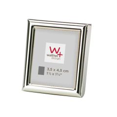 Walther Chloe Metal Ramme Sølv 3,5x4,5 cm