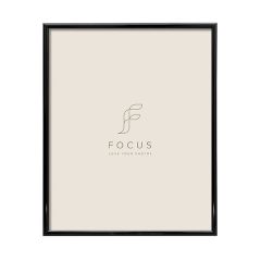 Focus Lily Sort Aluramme 9x12 cm