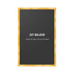 ADJ 2044 Træramme Guld 30x42 cm (A3) Refleksfrit Glas