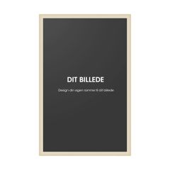 ADJ 2045 Træramme Sølv 30x42 cm (A3) Refleksfrit Glas