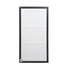 ADJ 2093 Træramme Sort 3 x 9x12 cm m/Hvidt PP.