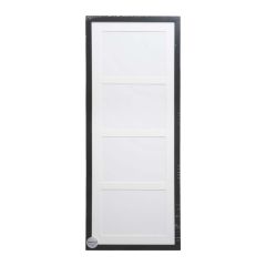 ADJ 2093 Træramme Sort 4 x 9x12 cm m/Hvidt PP.