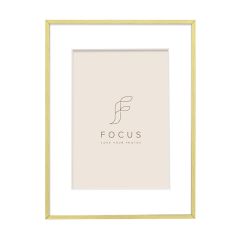 Focus Aster Guld Aluramme 40x50 / 30x40 cm