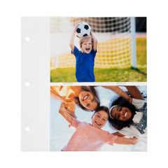 Focus Coffee Table Refillsheets Pockets 10x15 white for 24,5x27cm