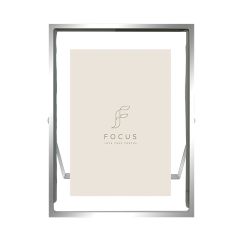 Focus Iris Sølv Aluramme 10x15 cm Float