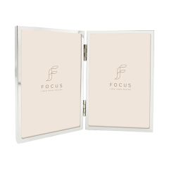 Focus Iris Sølv Aluramme 2 x 13x18 cm