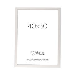 Focus Rock 40x50 cm Hvid