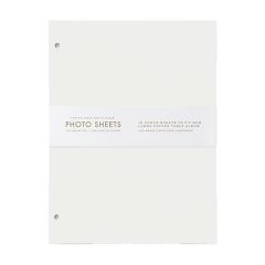 Printworks Coffee Table Refill Paper 10 pk. Large Hvid