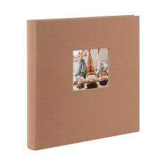 Goldbuch 24819 Bella Vista 25x25cm Fotoalbum 60 sider Hasselnød