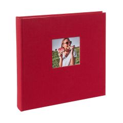 Goldbuch 24890 Bella Vista 25x25cm Fotoalbum 60 sider Rød