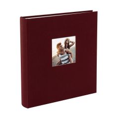 Goldbuch 24892 Bella Vista 25x25cm Fotoalbum 60 sider Bordeaux