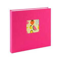Goldbuch 24969 Bella Vista 25x25cm Fotoalbum 60 sider Fuschia