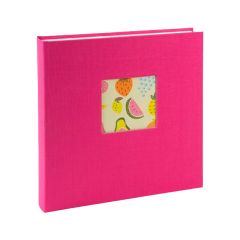 Goldbuch 27969 Bella Vista 30x31cm Fotoalbum 60 sider Fuchsia