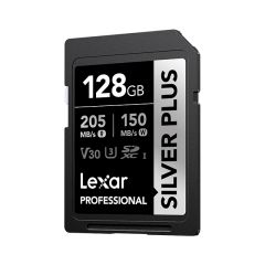 Lexar Professional SDXC 128GB Silver Plus UHS-I