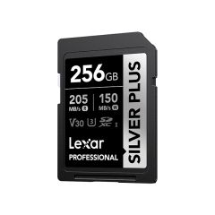 Lexar Professional SDXC 256GB Silver Plus UHS-I