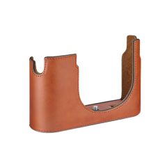 Leica Q3 Halfcase Cognac
