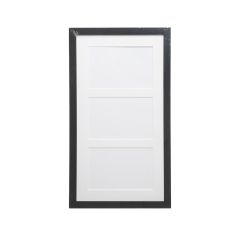 ADJ 2093 Træramme Sort 3 x 10x15 cm m/Hvidt Passepartout