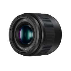 Panasonic G 25mm F/1.7 ASPH Sort