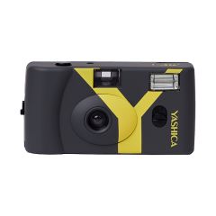 Yashica MF-1 Snapshot Art Analog Kamera Grå