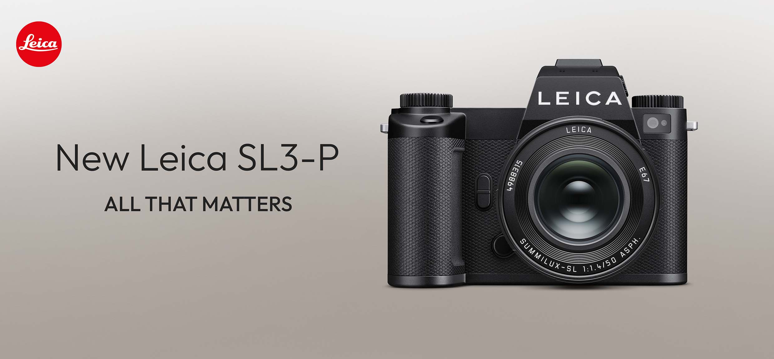 Nyt Leica SL3-P kamera