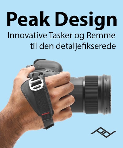 En hånd viser en af Peak Designs innovative foto løsninger