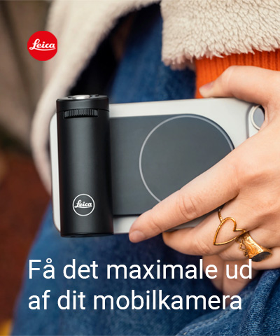 Leica kameragreb til iPhone med magnetisk MagSafe-teknologi og Bluetooth