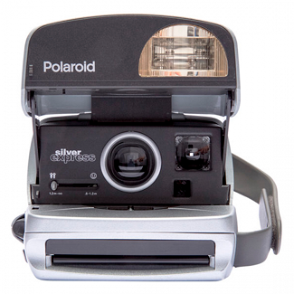 Instantkamera Impossible Polaroid 600 kamera 90s round